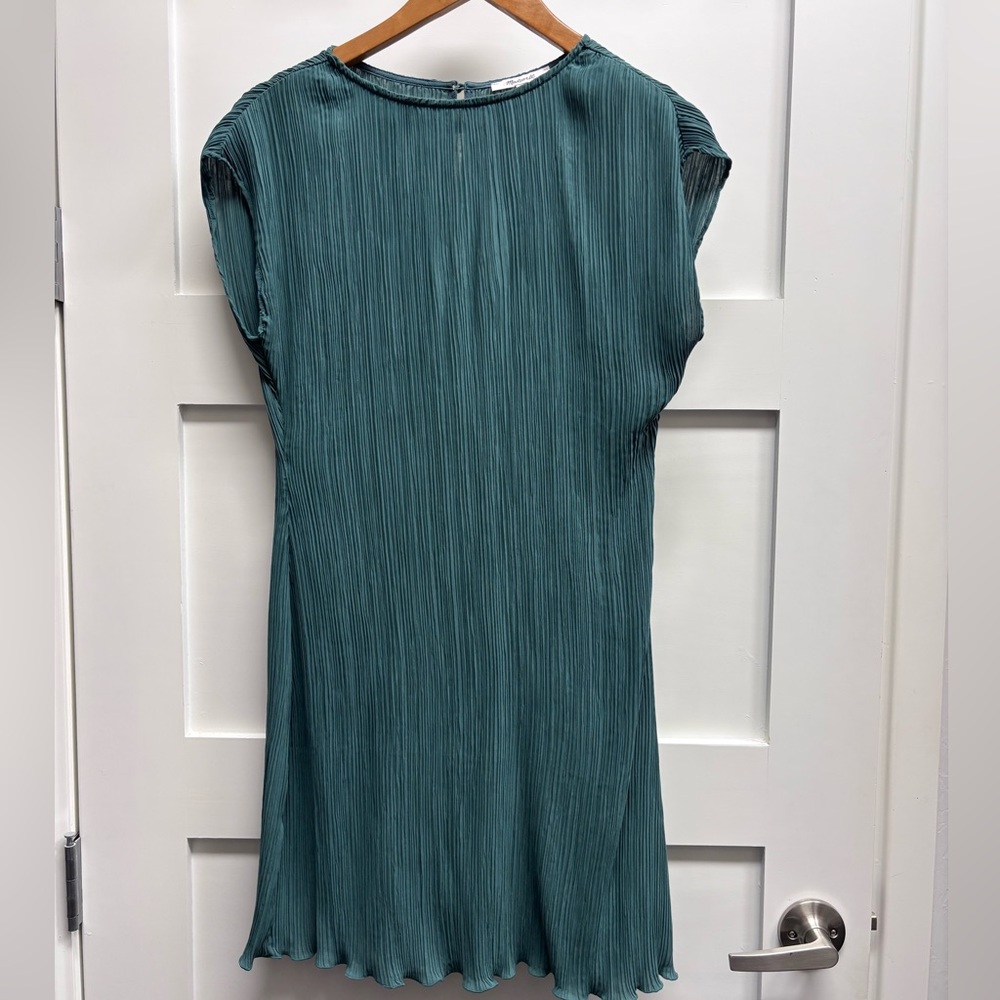 Madewell Plissé Mini Tee Dress